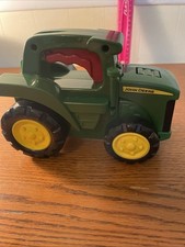 John Deere Tractor Flashlight with Rumbling Motor Sound Tested Works EUC SH26