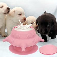 Silicone Puppy Milk Feeder 4 Nipples Small Puppy Nursing Station