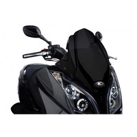 Puig Windschild V-TECH Line Sport FUR Kymco Downtown 125I 09-16 Schwarz
