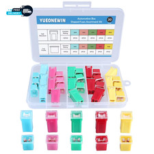 30Pcs Jcase Car Fuse Assortment Kit Tall/Std and Low Profile Jcase Box