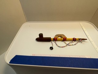 Vintage Boy Scout Neckerchief Slide Handcarved and Painted