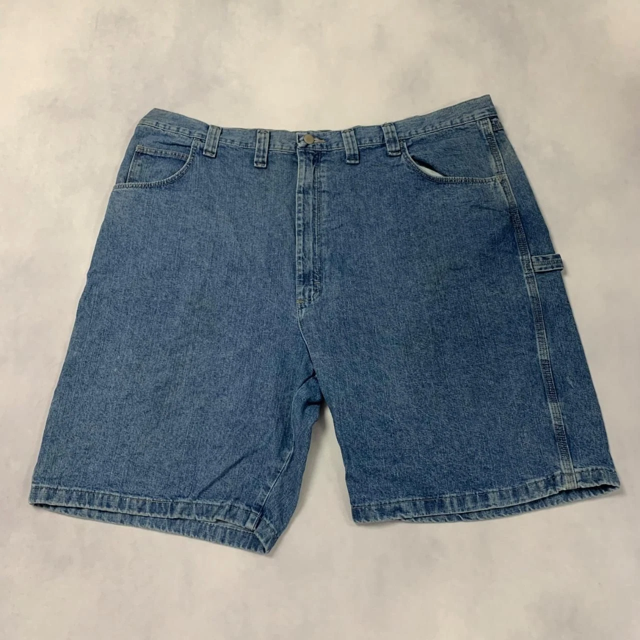 Wrangler Shorts Cargo Carpenter Workwear Utility Denim Shorts Men's 44