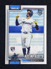 Maximo Acosta RC 2026 Topps Series 1 #172 Miami Marlins Rookie