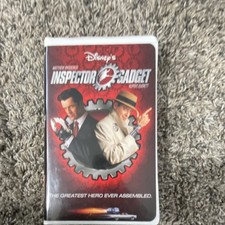 Disney Inspector Gadget VHS Clam Shell Comedy Broderick Everett 1999