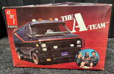 AMT 1/25 1983 CHEVY A-TEAM VAN non costruito e COMPLETO! Raro!
