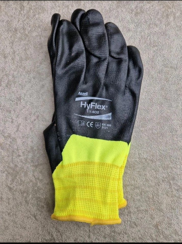 10 Paar Hy flex Handschuhe Gr. 8