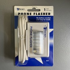 Telephone Strobe Light Ringer Phone Flasher Bright LED Home Hearing Impaired