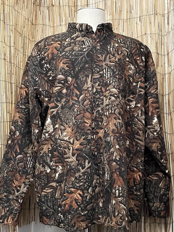 C.E. Schmidt Workwear Mens LS  Button Up Camouflage Shirt-Size 2XL-100% Cotton