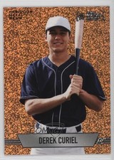 2024 Skybox Metal Universe Champions Orange FX 4/25 Derek Curiel #36 ry5