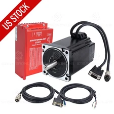 1 Axis Closed Loop CNC Kit 9Nm 1274.5oz.in Nema 34 Stepper Motor & Driver CL86Y