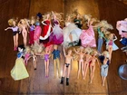 Vintage  1990's 2000’s Barbie Lot of 17 Girls 2 Boys 2 Little Girls Accessories