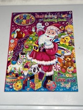 Lisa Frank Giant Holiday Coloring and Activity Book 2017 Retro Colorful Unused