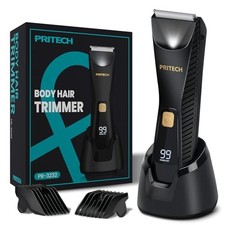 Manscape Body Hair Trimmer - Waterproof Pubic Hair Ball Trimmer, Ceramic