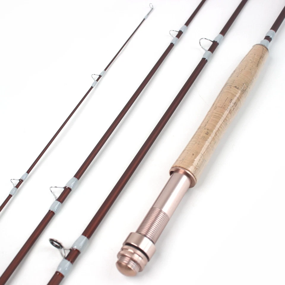 TRAINFIS Fly Fishing Rod 6.6ft 5/6 WT Trout Fishing Rod Carbon 4 Section - Image 4 of 4