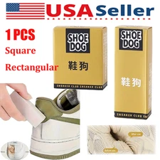 1x Sneakers Shoes Stain Eraser Detergent Clean Suede Leather Rubber Cleaner Tool