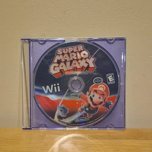 Super Mario Galaxy (Nintendo Wii, 2007) Disc Only Tested And Working