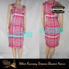CHANEL $9450 Nwt Exquisite 14s 2014 Runway Jeweled Tweed Lesage Dress 38