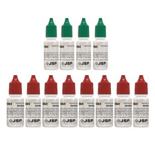 12 Bottles 18K 14K Gold Jewelry Testing Detecting Solution Testing Acids JSP