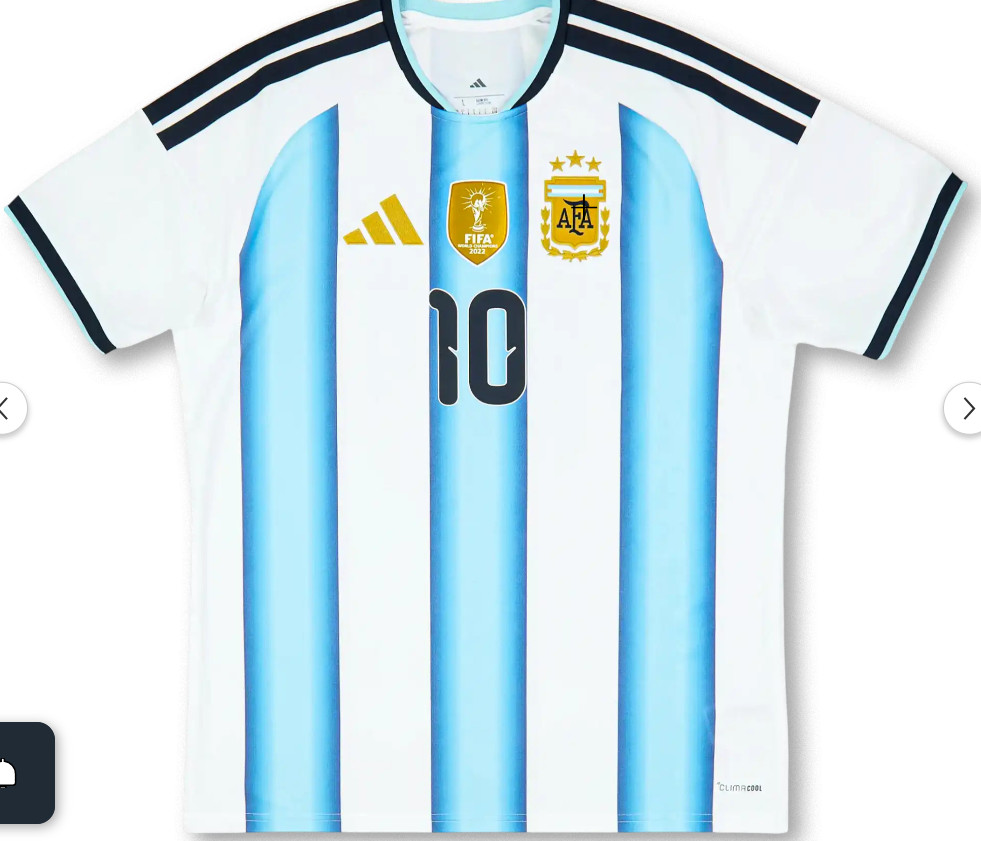 ARGENTINA MESSI MUNDIAL 2026 Vs ARGELIA SIZE L JPN