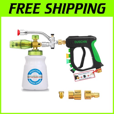 #ad Dual Connector Foam Cannon for Pressure Washer $70.39