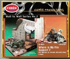 Coree CE-0026 Where is My Fire Support U.S. Marines Vietnam War 1/35 Scale 1:35