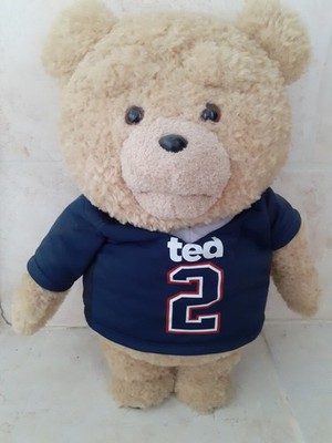 TED Film TV Show sprechender Bär, 12 Sätze, Erwachsenenversion, 40cm Plüsch, 