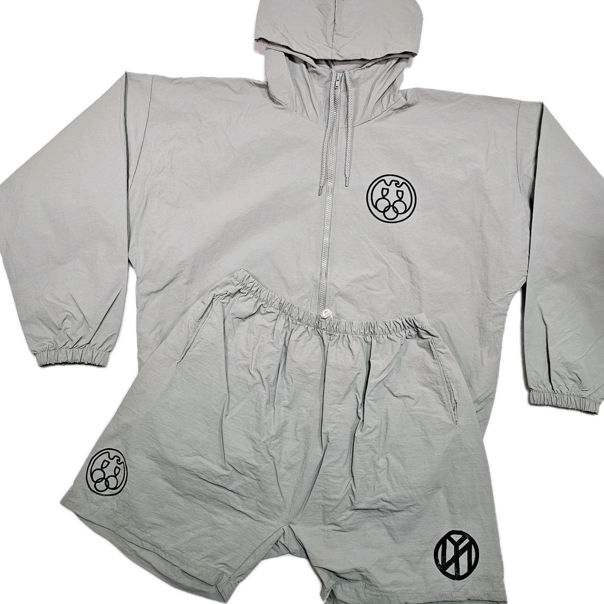 ジャケット・アウター YEEZY YZY Gosha Rubchinskiy size3 Gosha Rubchinskiy Yeezy Yzy Jump Suit Mens M Jacket 2 Limited
