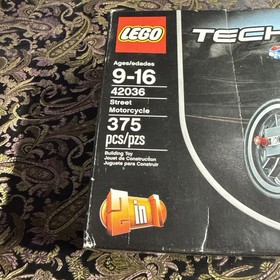 LEGO TECHNIC Street Motorcycle 42036 NEW SEALED BOX RETIRED SET (375) PCS