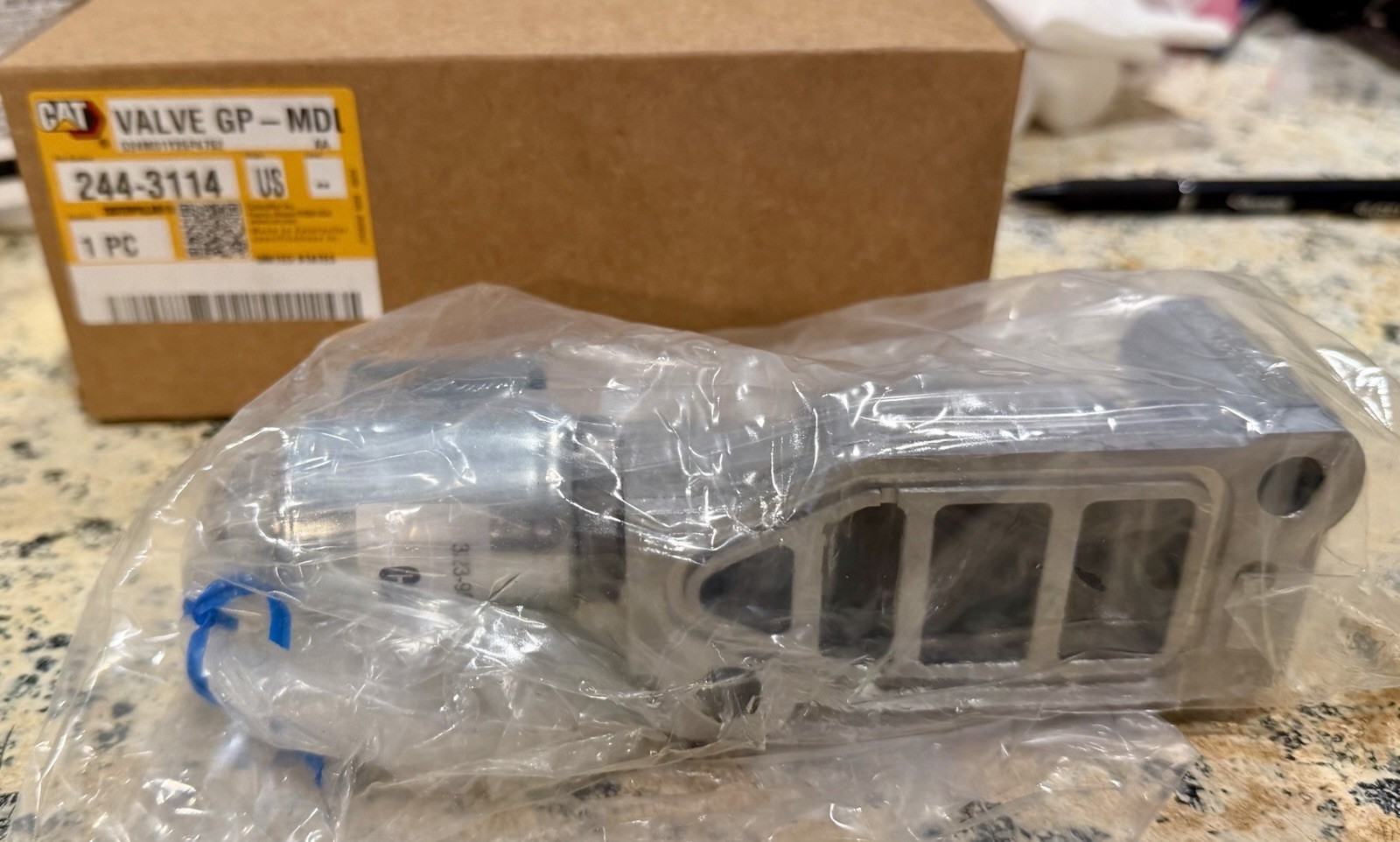 CAT 244-3114 Valve GP-MDI OEM New USA &ndash; No Aftermarket