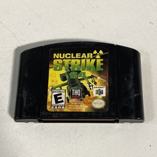 Nuclear Strike 64 Nintendo 64 N64 Cartridge