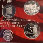 2008-S United States Mint 50 States Quarters Silver Proof Set OGP+COA 0.89 Troy — photo 5
