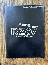 Mamiya RZ67 Professional Brochure 24 pp EUC Many Details 