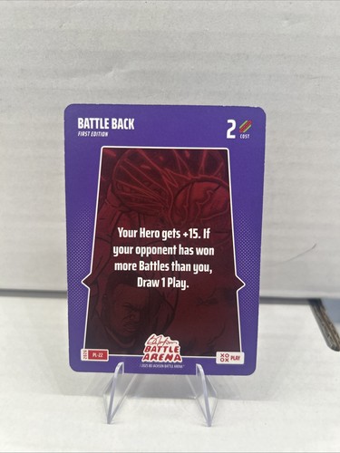 2026 Bo Jackson Battle Arena 1st Edition Battle Back SP Play Card #PL-22