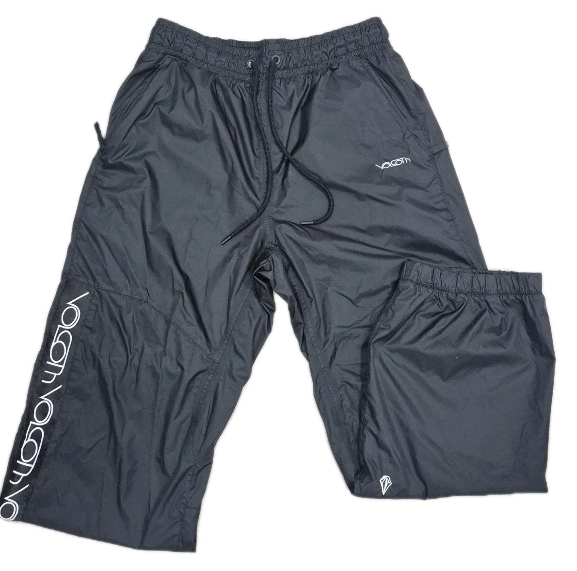 VOLCOM Men’s Slashslapper Snow Pants Small Black Lightweight Snowboard/Ski 🔥