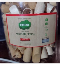 Endo Wood Filter Tips 12mm (10 Pack) Cigar Size