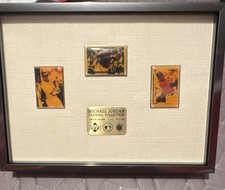 Upper Deck Michael Jordan Baseball Collection Limited Framed  w/ 3 Card pins 