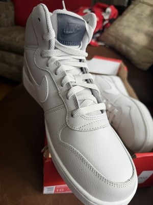 Nike Ebernon Mid Men's Mid Top Leather Vast Grey/White AQ1773-003