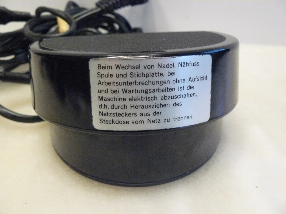 pédale rhéostat 3 trous pour machine a coudre Singer - Fonctionne - Photo 4/4