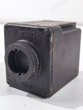 Karbid Behälter aus Preßstoff zur Einheitslaterne der Wehrmacht. Ungereinigtes S