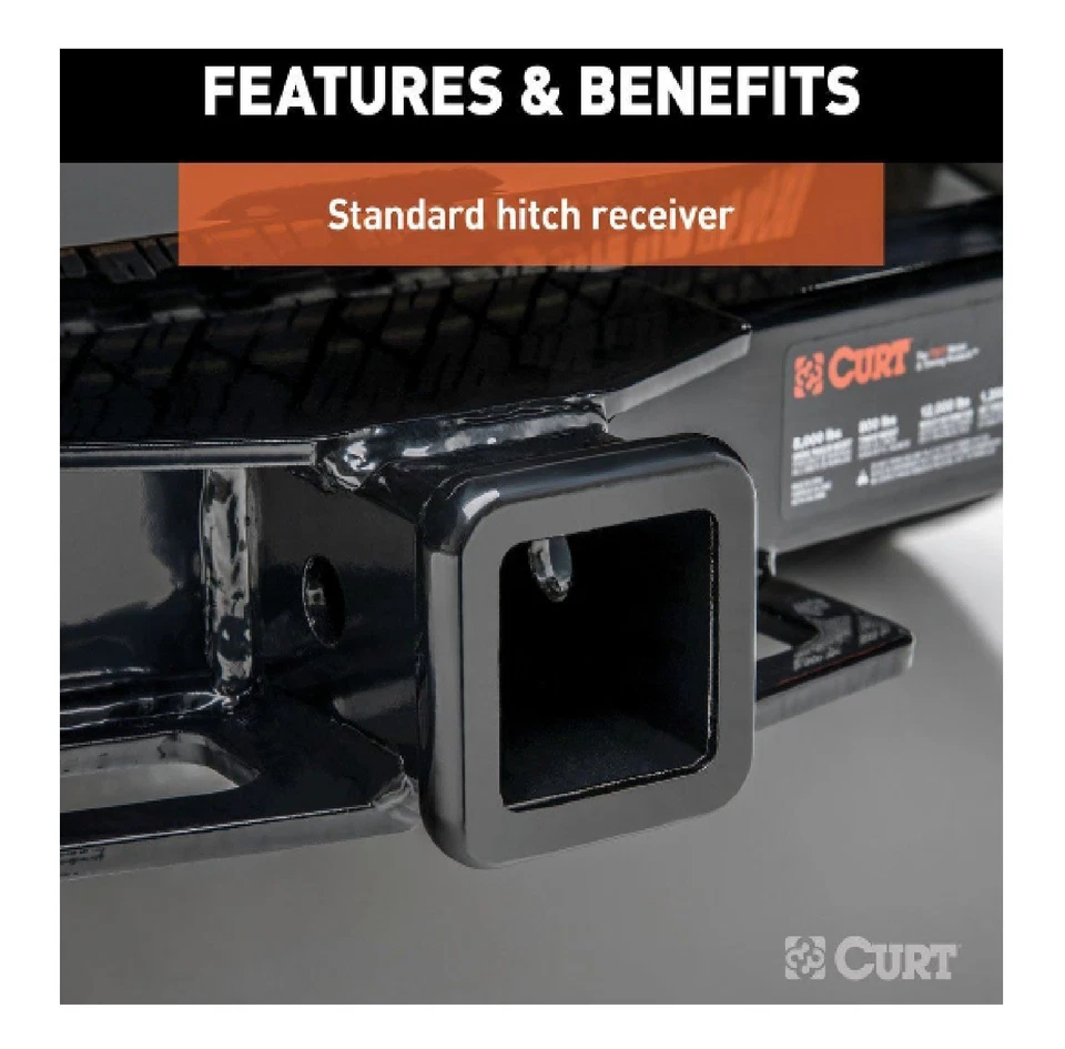 Curt Class 3 Trailer Hitch for 04-09 Hyundai Tuscon / 04-10 Kia Sportage 13526 Foto 3 de 4