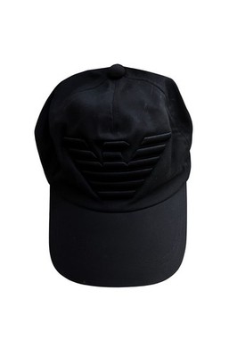 Emporio Armani Men's Centre Logo Baseball Cap, Blue