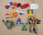 Vintage Go Bots and Transformers lot of 12