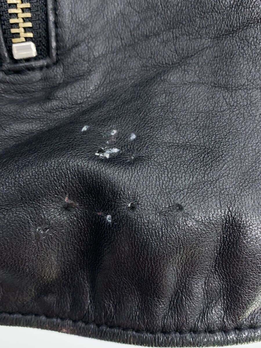 Studious Single Rider Jacket/2/Sheep Leather/Blk/… - image 7