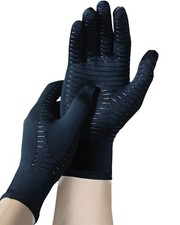 Copper Fit Guardwell Gloves Full Finger Hand Protection, Small/Medium