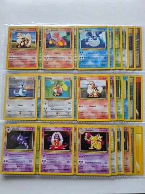 Pokemon Base Set WOTC Vintage Sammlung Deutsch Starter-Set