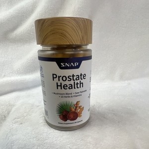 SNAP Prostate Health Dietary Supplement Vegan Gluten-Free 90 Capsules