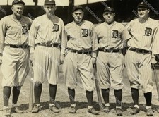 HB910 Ty Cobb- Harry Heilmann- Bobby Veach- Bob Fothergill8x10 11x14 16x20 Photo