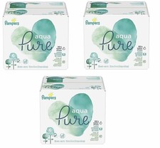 Pampers Aqua Pure 6X Pop-Top Sensitive Water Baby Wipes, 1008 Count
