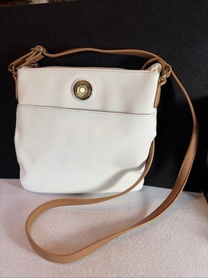 Tommy Hilfiger White Crossbody / Shoulder Bag with Adjustable Strap