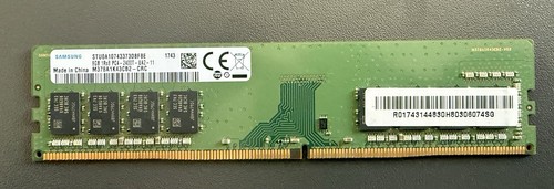 SAMSUNG 8GB DIMM DDR4-2400 CL17-17-17 Speichermodul (M378A1K43CB2-CRC) RAM 8GB